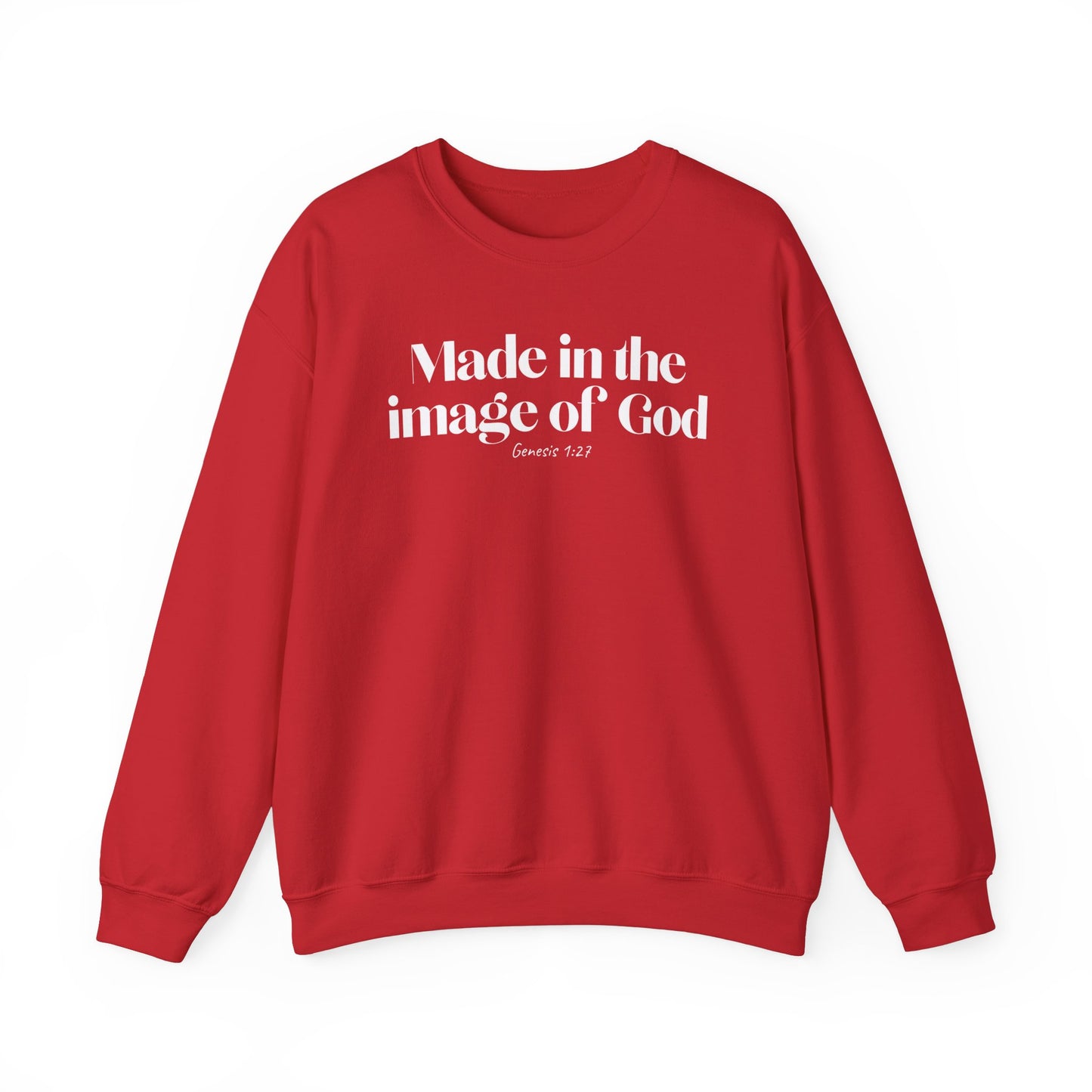 Made in the Image of God - Christian Sweatshirt