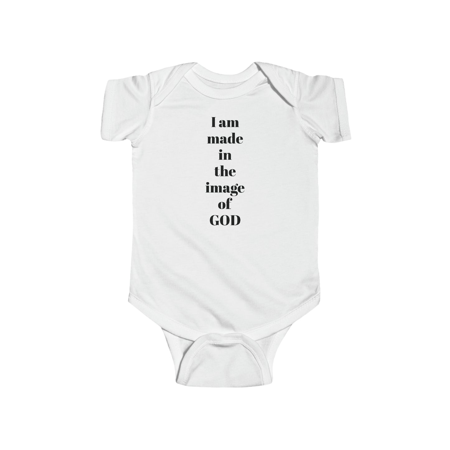 Made in the image of God - Christian Baby Infant Bodysuit