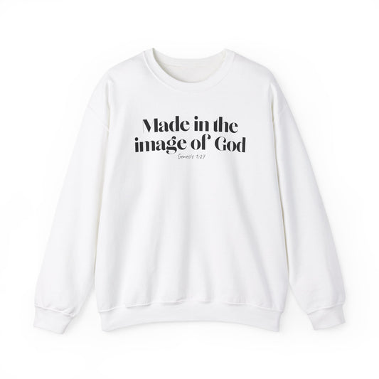 Made in the Image of God - Christian Sweatshirt