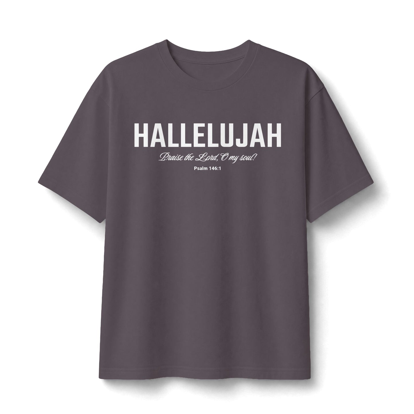 Hallelujah Psalm 146:1 Christian T-Shirt — Inspirational Faith Tee