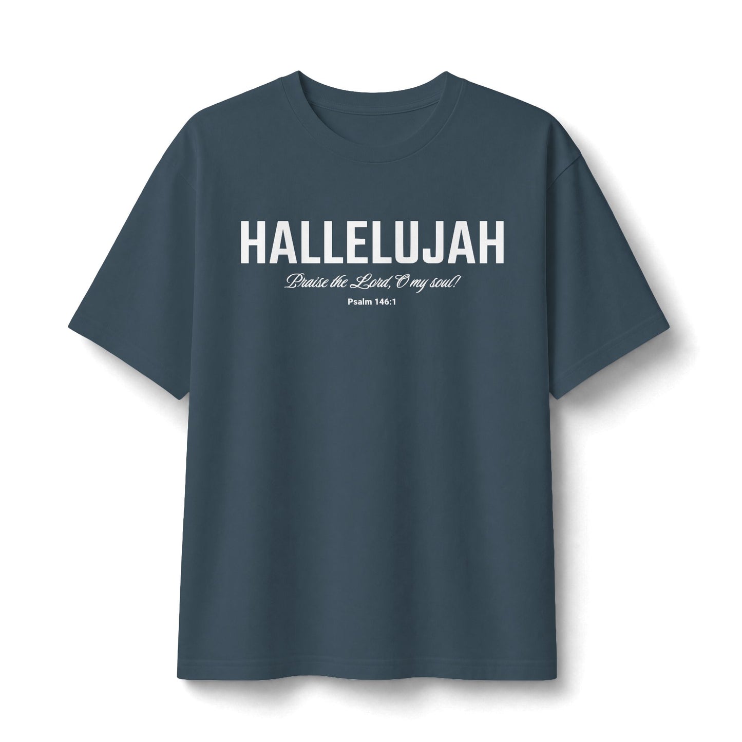 Hallelujah Psalm 146:1 Christian T-Shirt — Inspirational Faith Tee