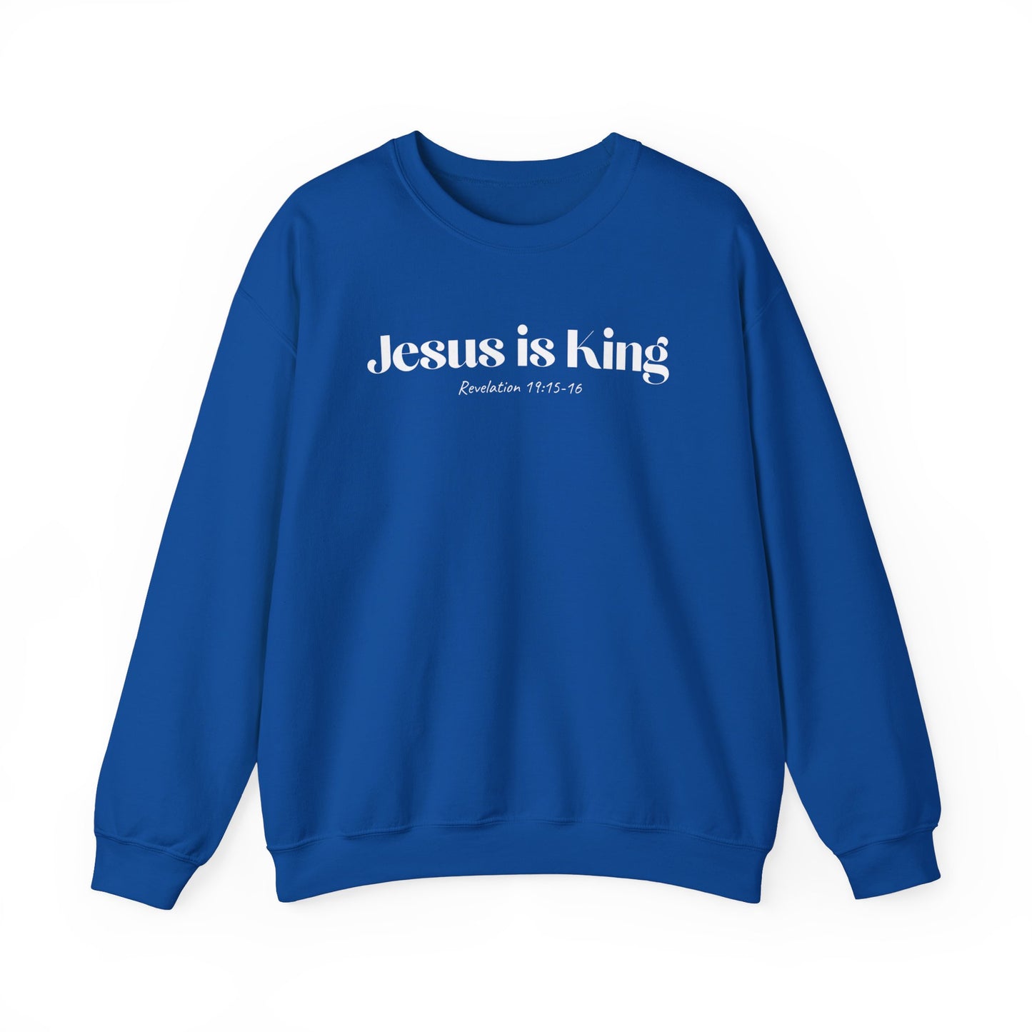 Jesus is King - Christian Sweatshirt