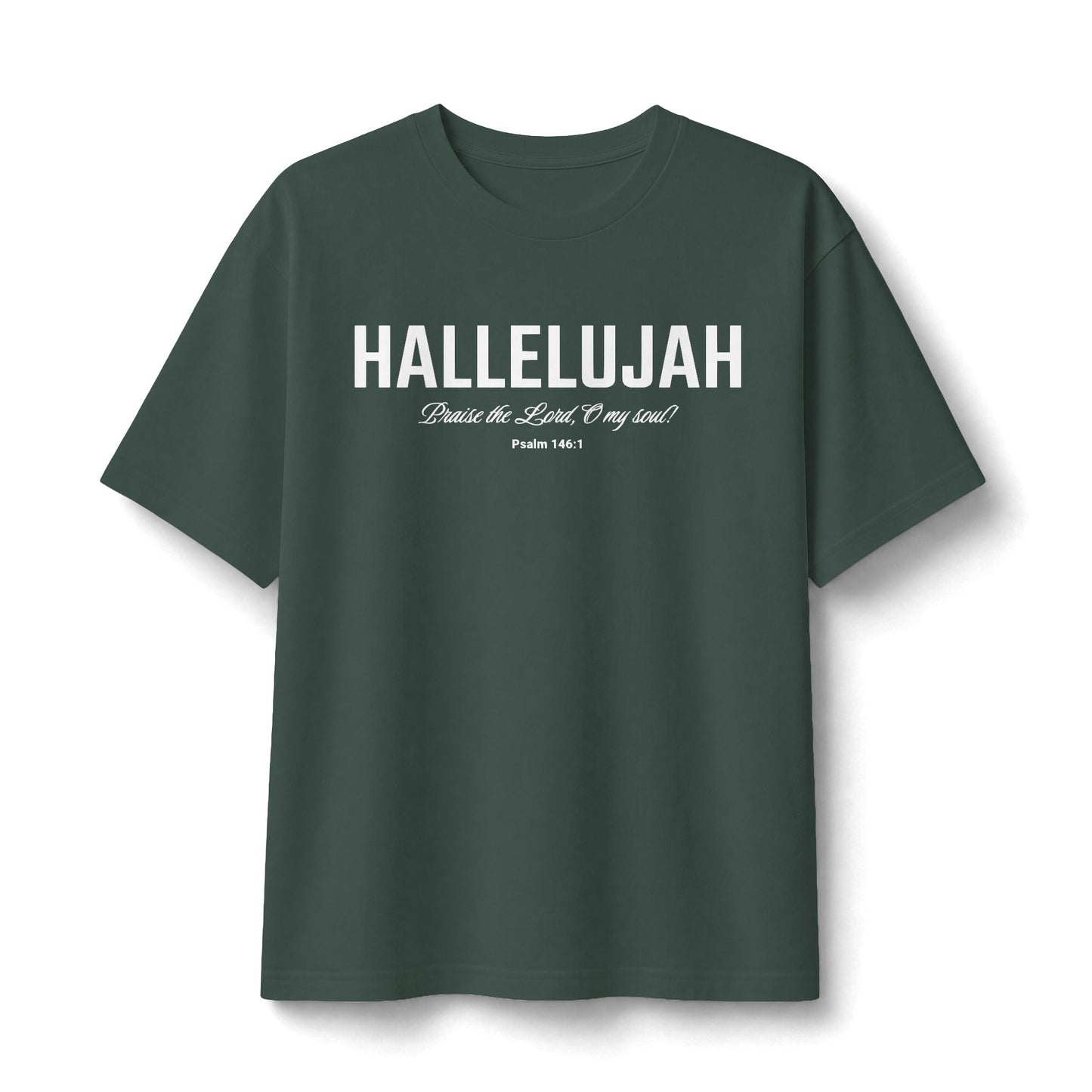 Hallelujah Psalm 146:1 Christian T-Shirt — Inspirational Faith Tee