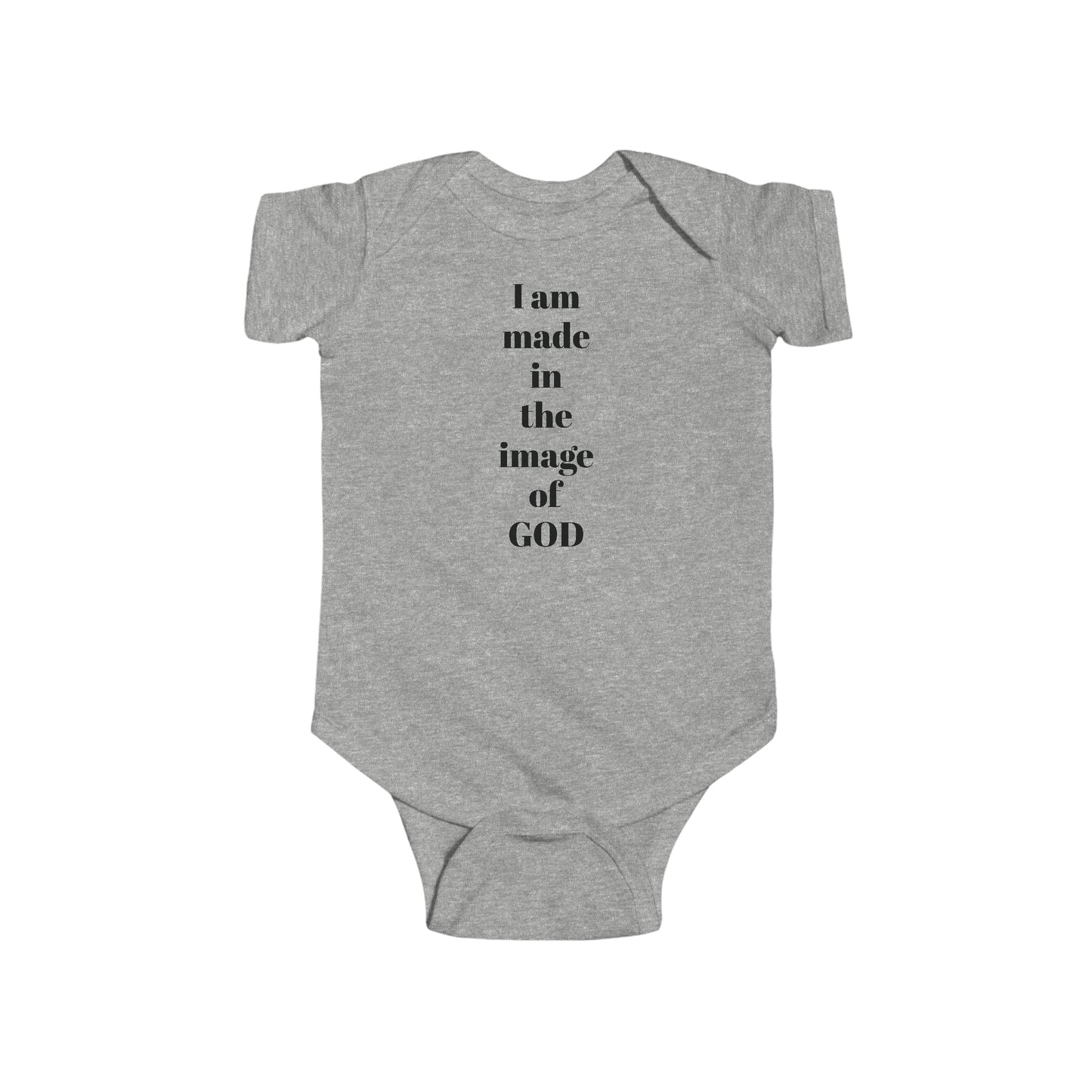 Made in the image of God - Christian Baby Infant Bodysuit