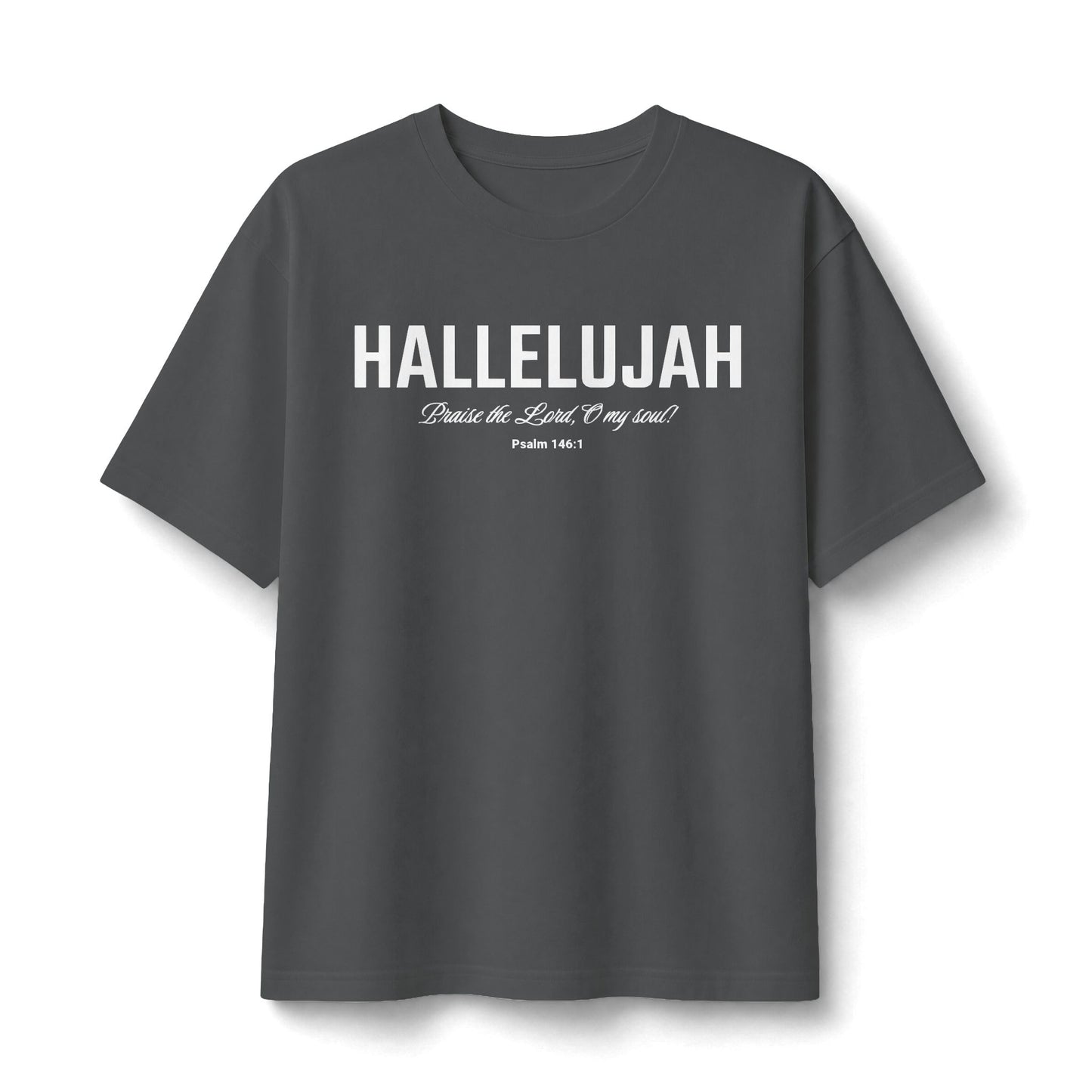 Hallelujah Psalm 146:1 Christian T-Shirt — Inspirational Faith Tee