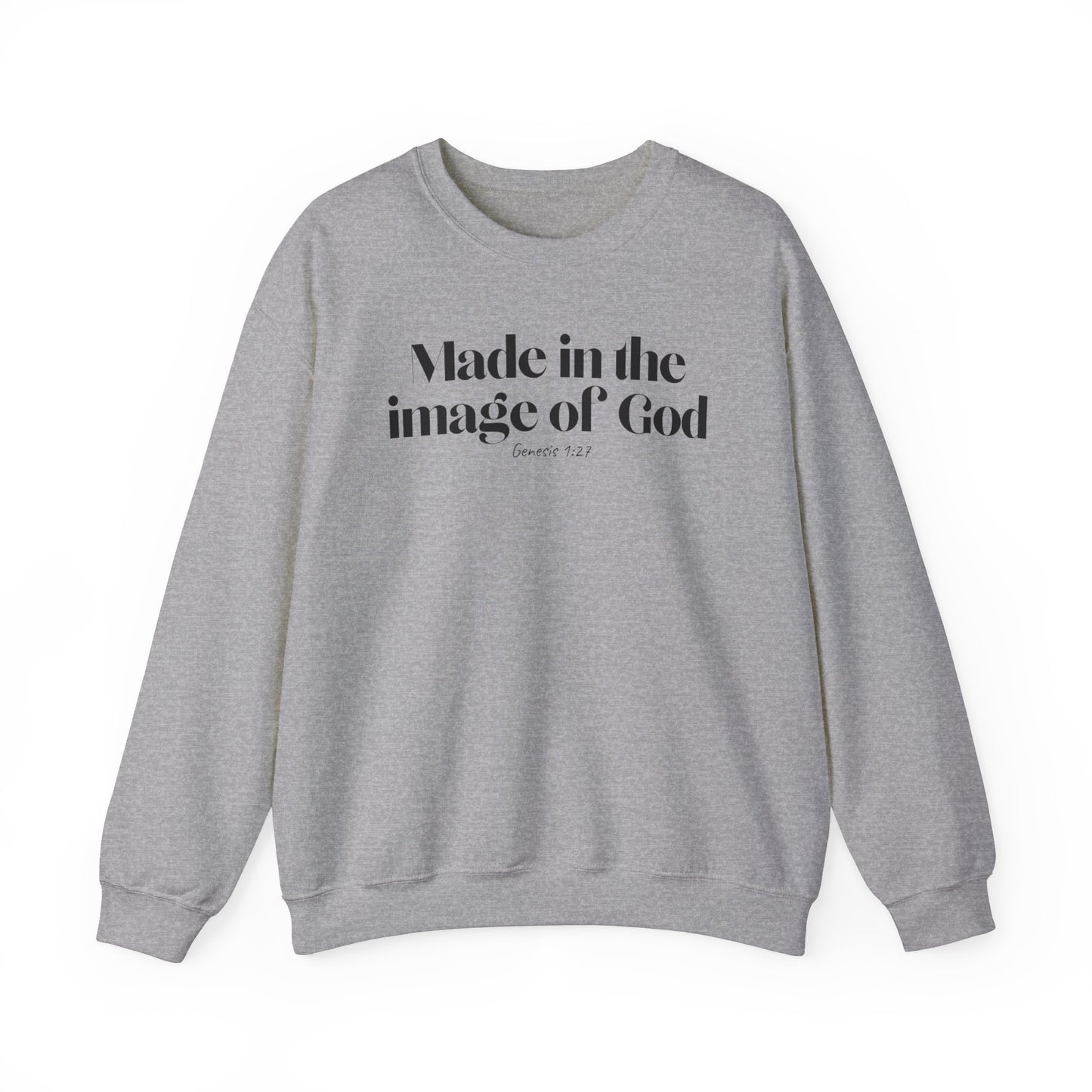 Made in the Image of God - Christian Sweatshirt