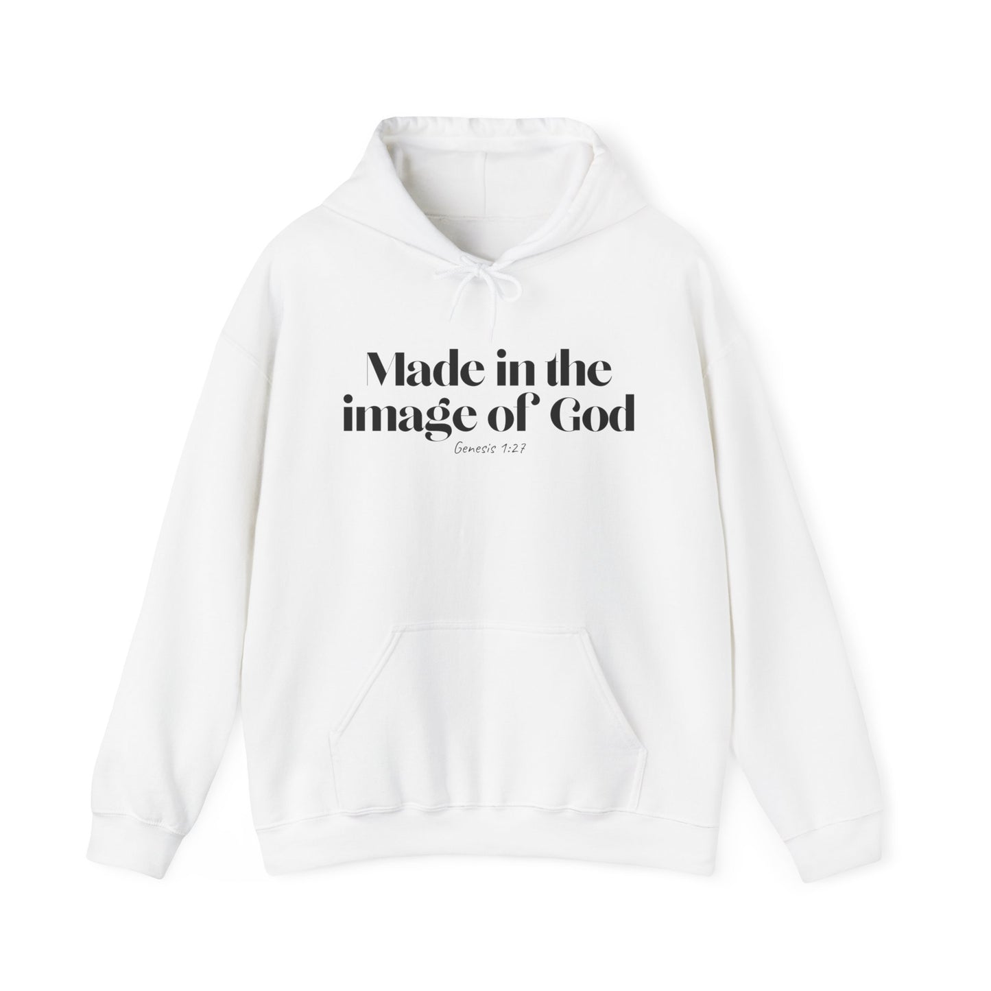 Made in the image of God - Christian Hoodie