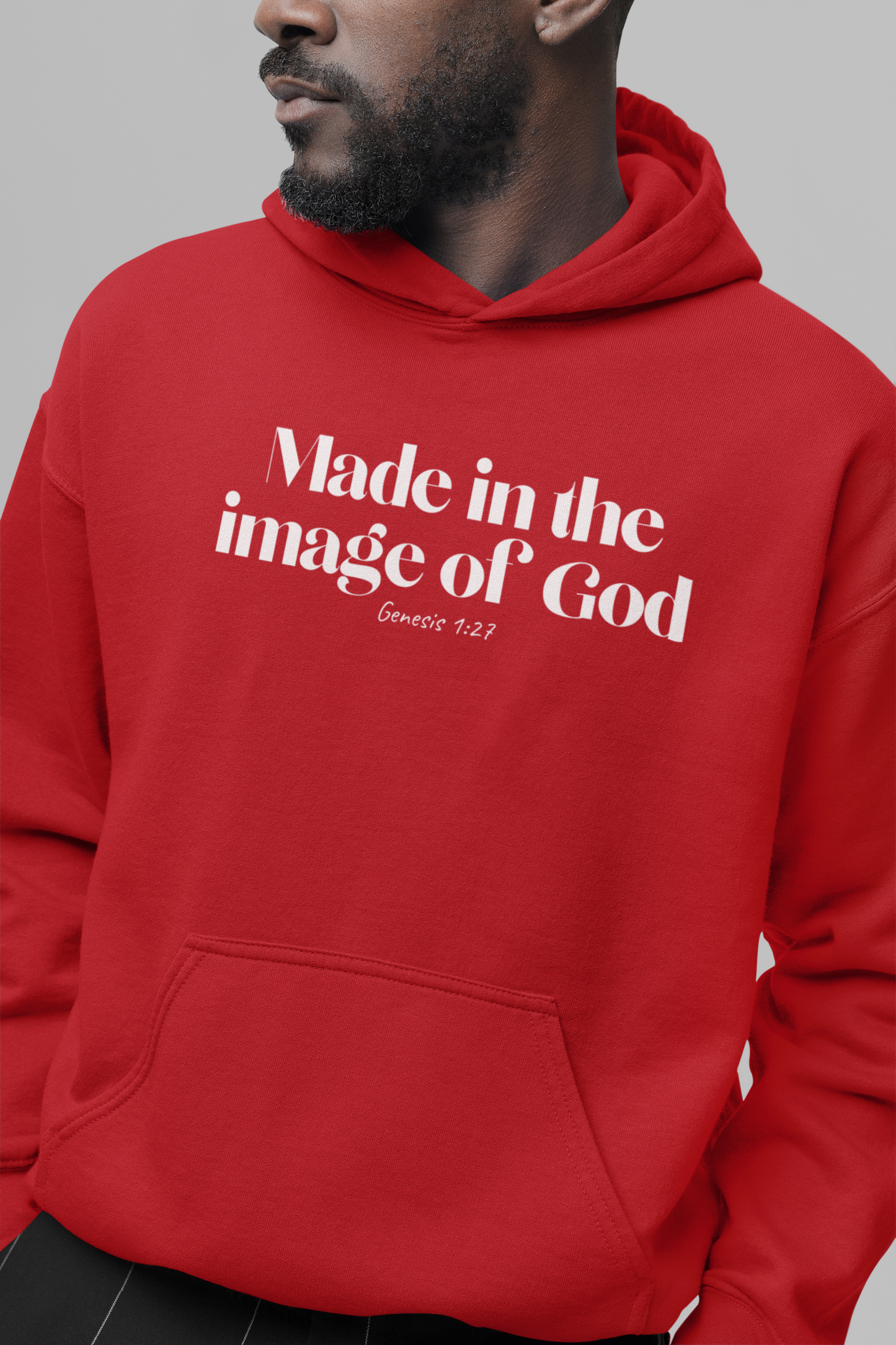 Made in the image of God - Christian Hoodie