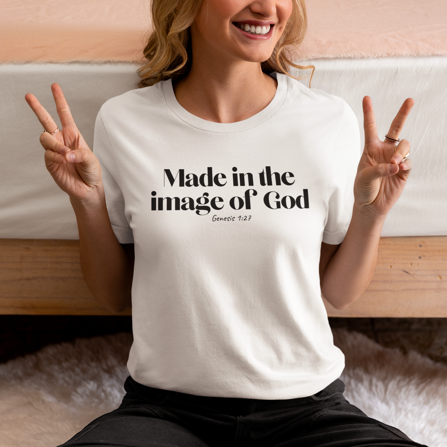 Made in the image of God - Christian T-shirt