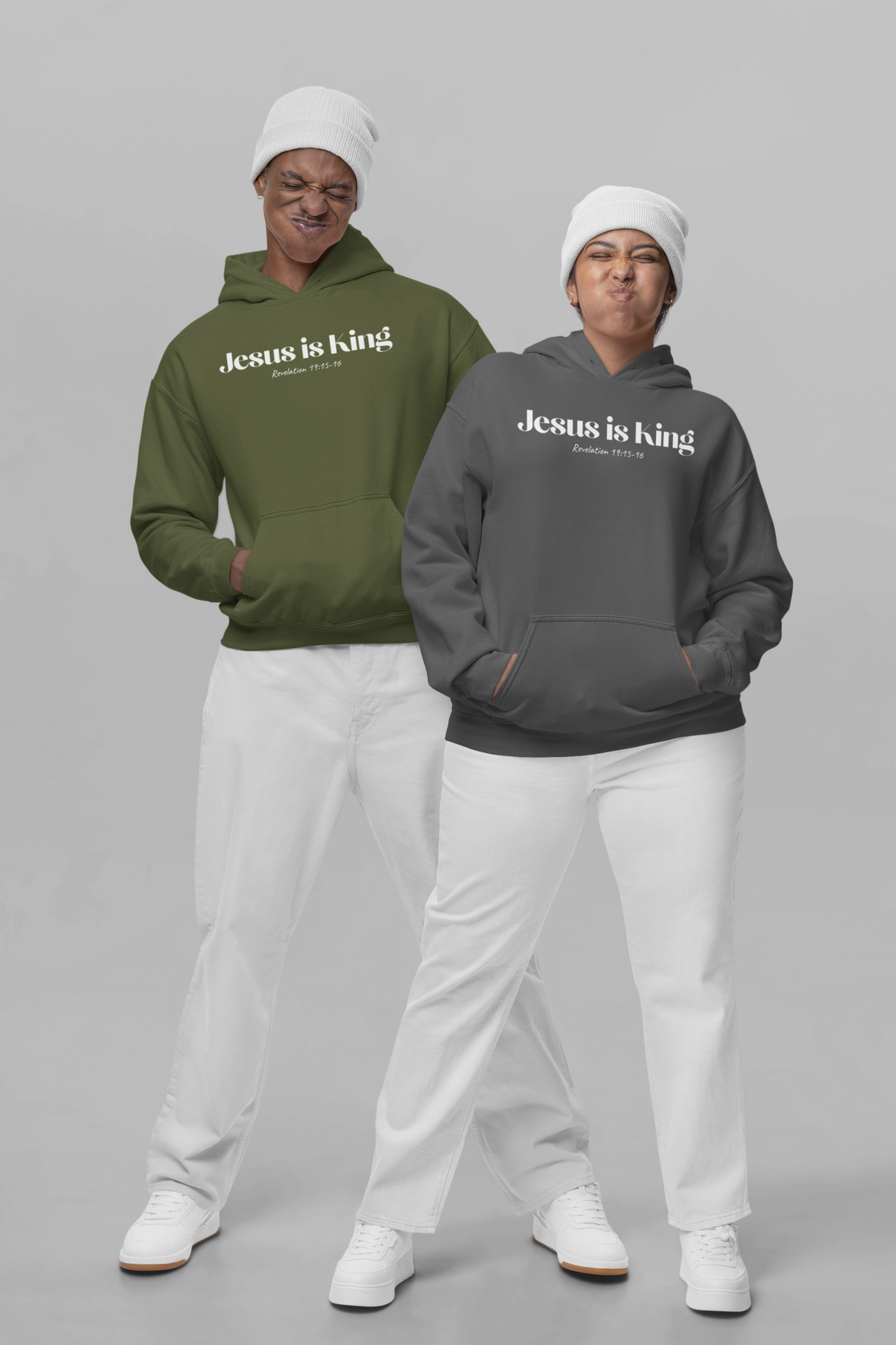 Jesus is King - Christian Hoodie