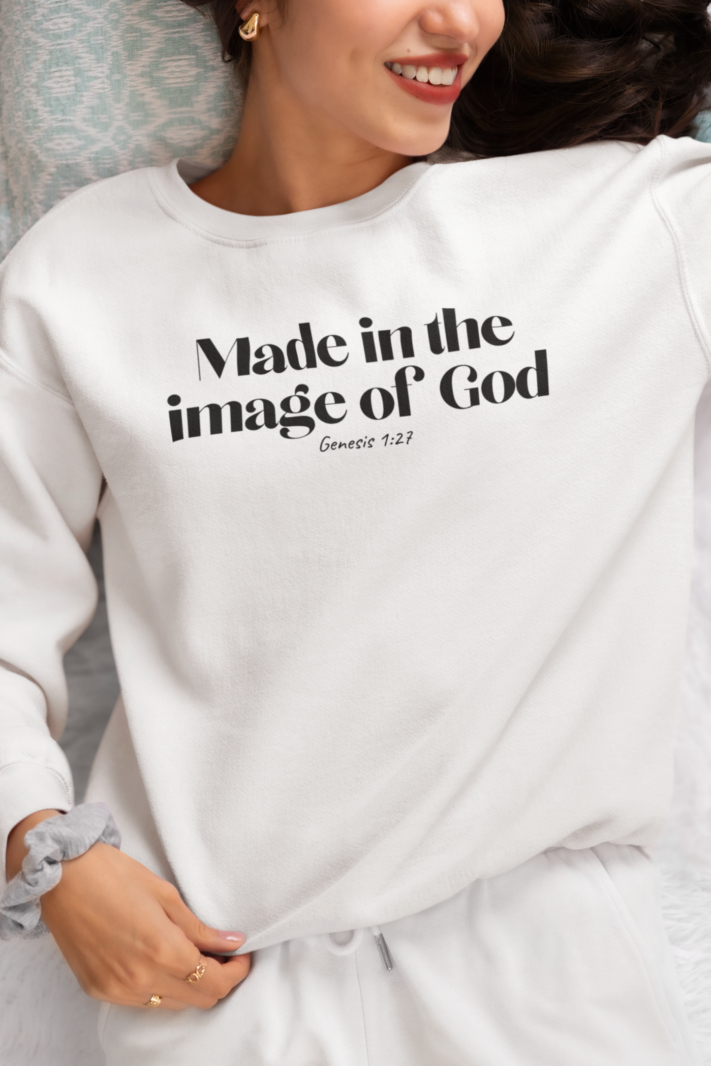 Made in the Image of God - Christian Sweatshirt