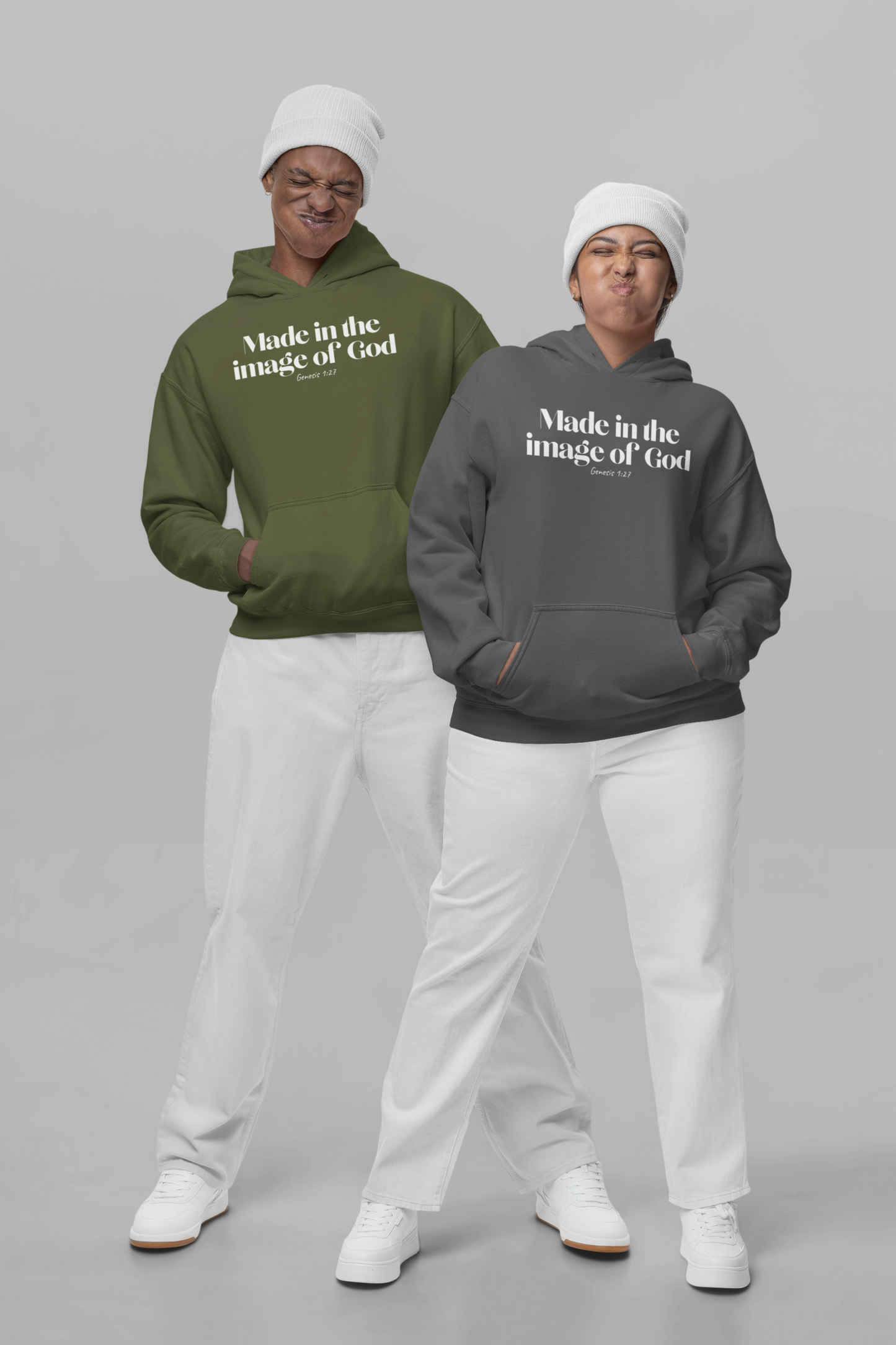 Made in the image of God - Christian Hoodie