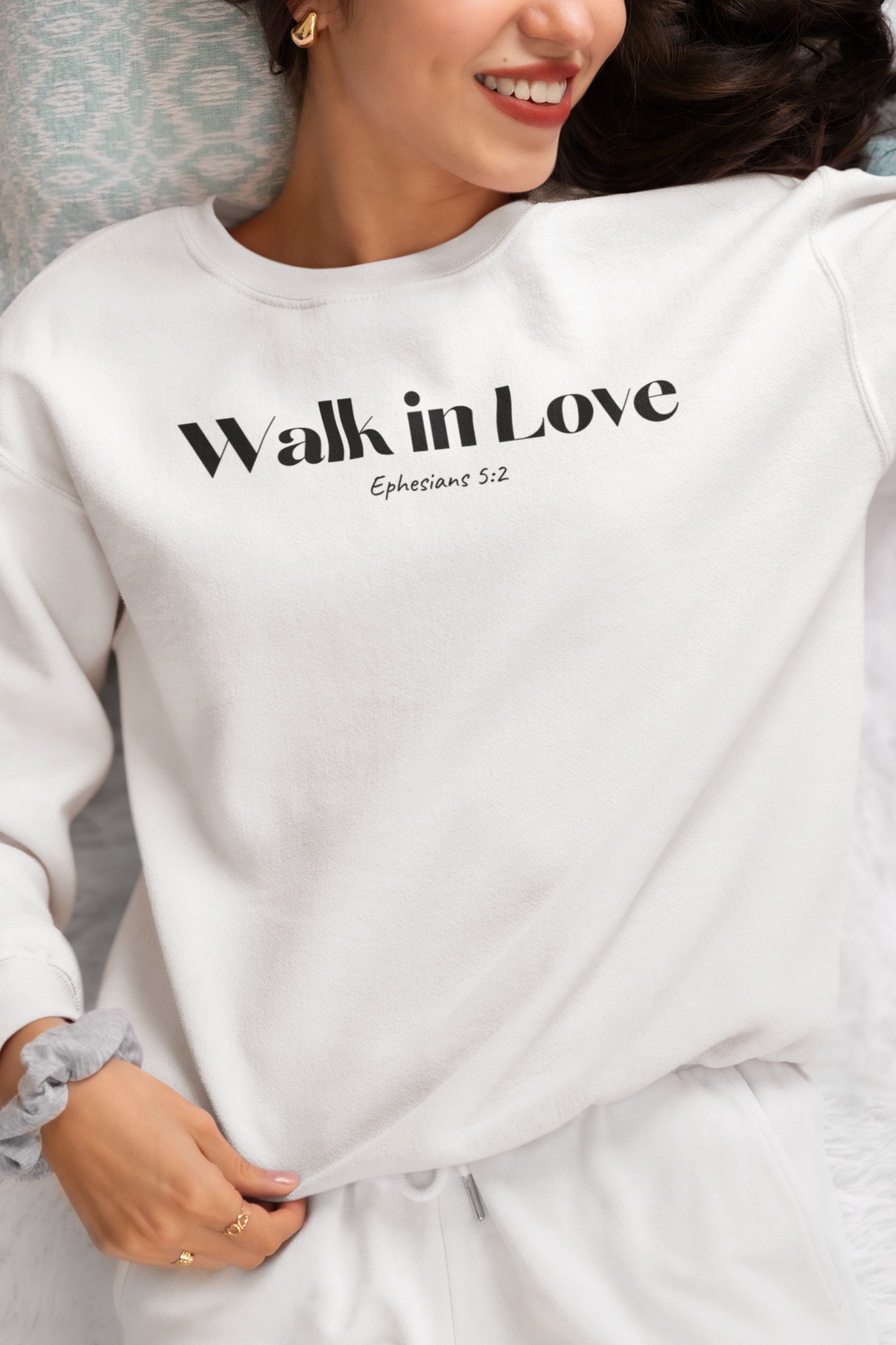 Walk in Love - Christian Sweatshirt