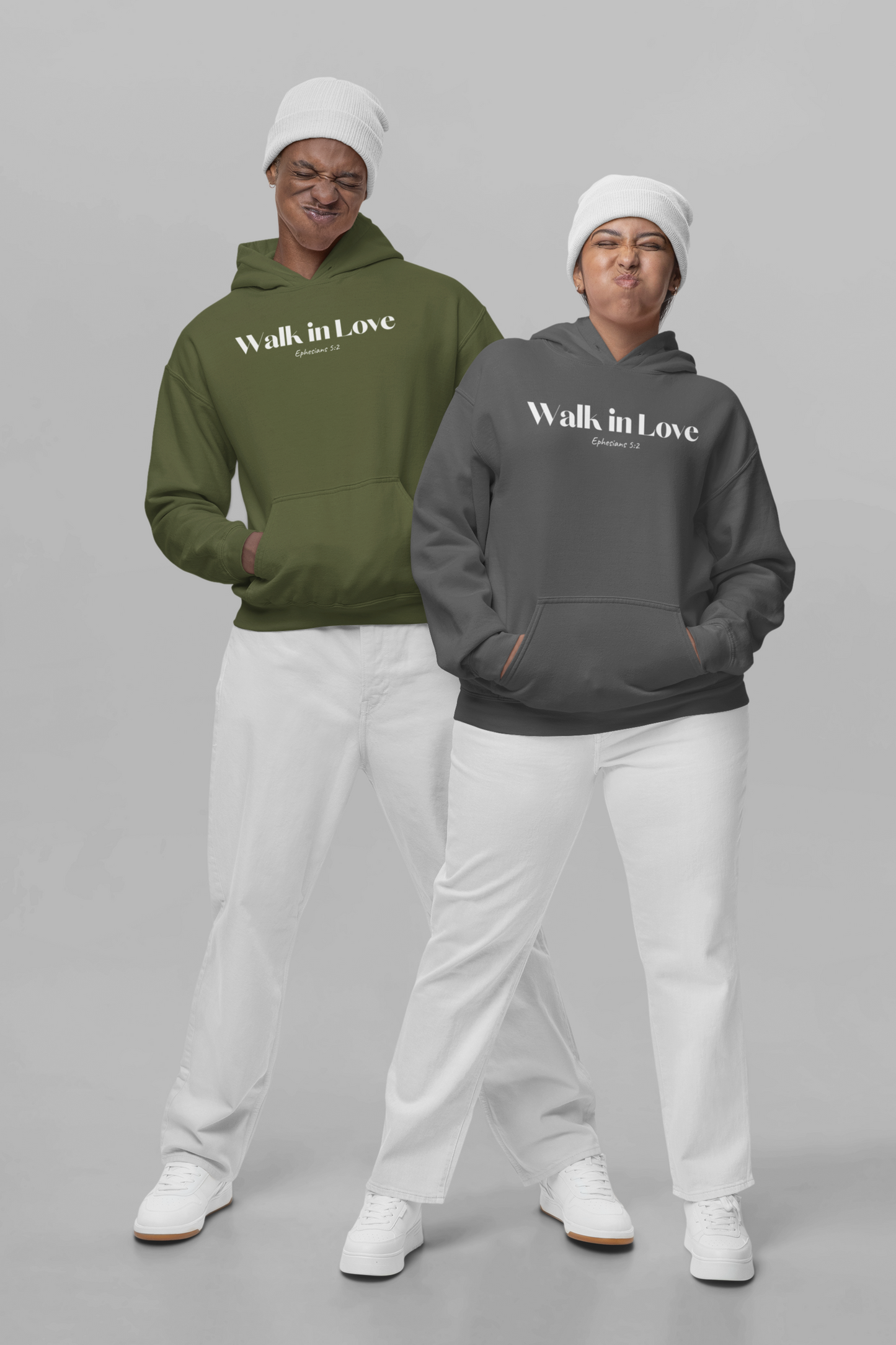 Walk in Love - Christian Hoodie