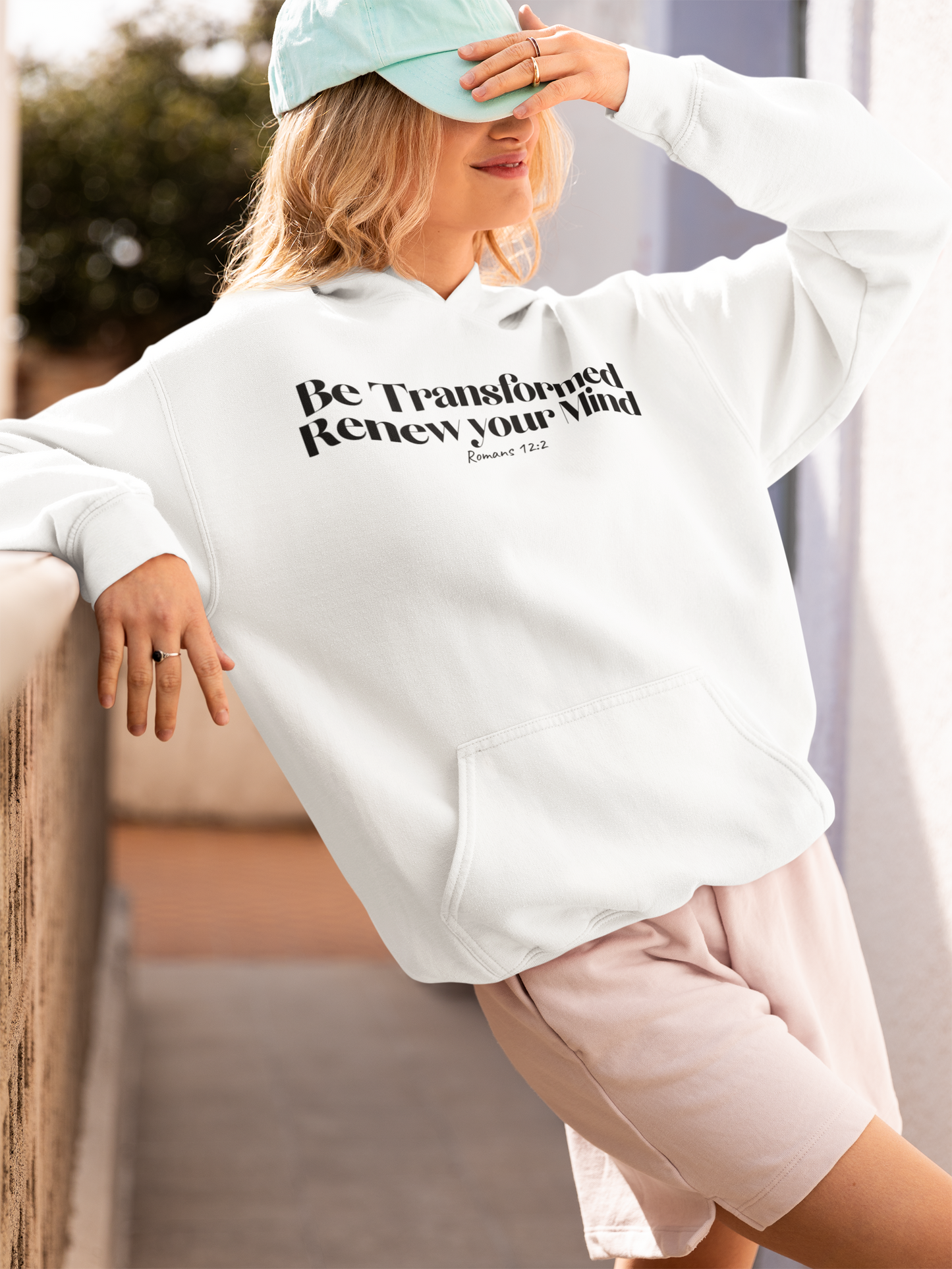 Be Transformed and Renew Your Mind - Christian Hoodie