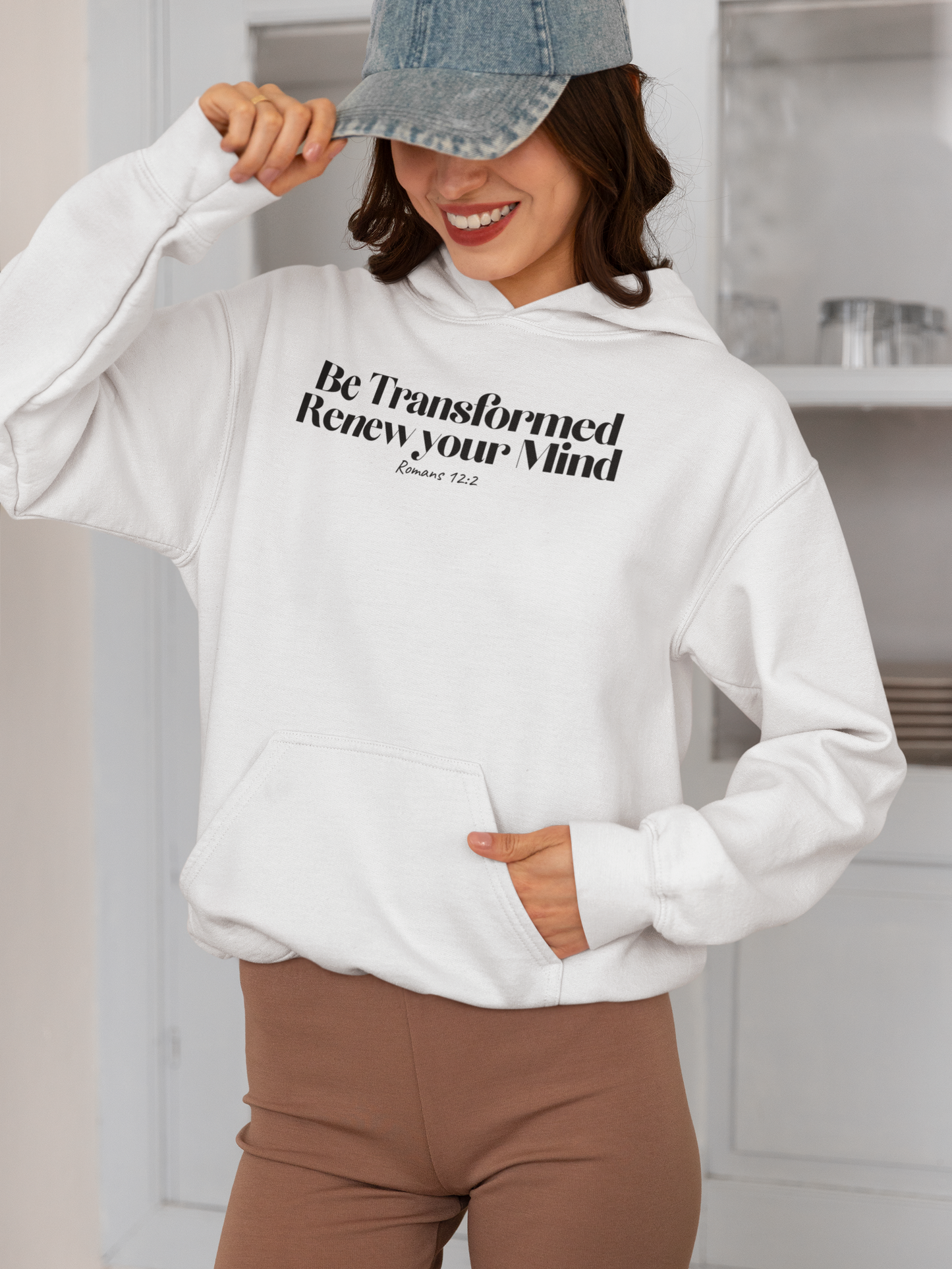 Be Transformed and Renew Your Mind - Christian Hoodie