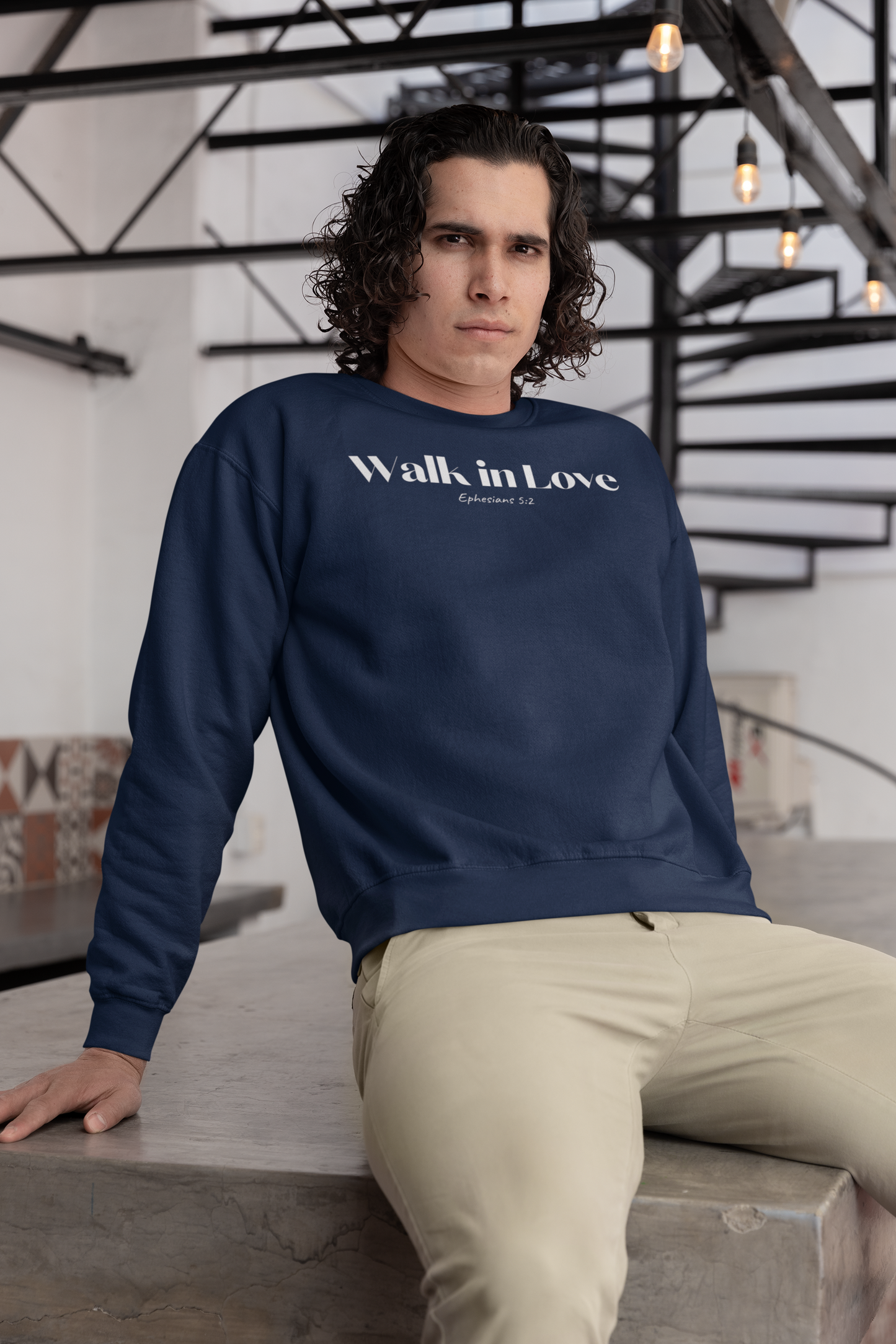 Walk in Love - Christian Sweatshirt