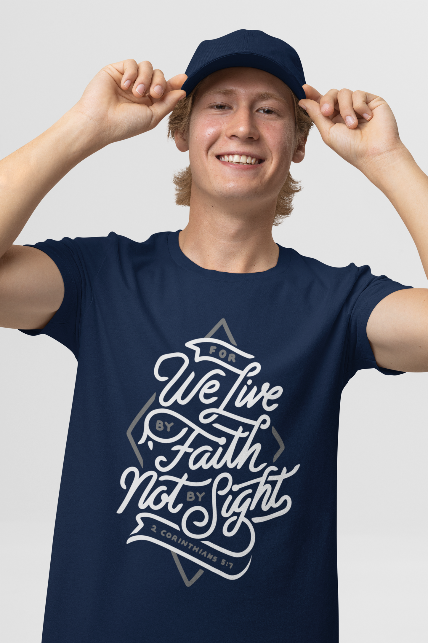 Live by Faith, Not by Sight - Christian T-shirt